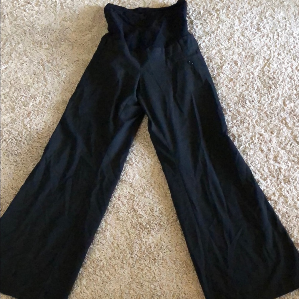 Mother maternity black work pants